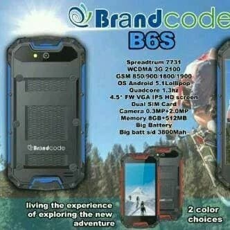 Yodhoba Handphone Brandcode B6S Hp Android