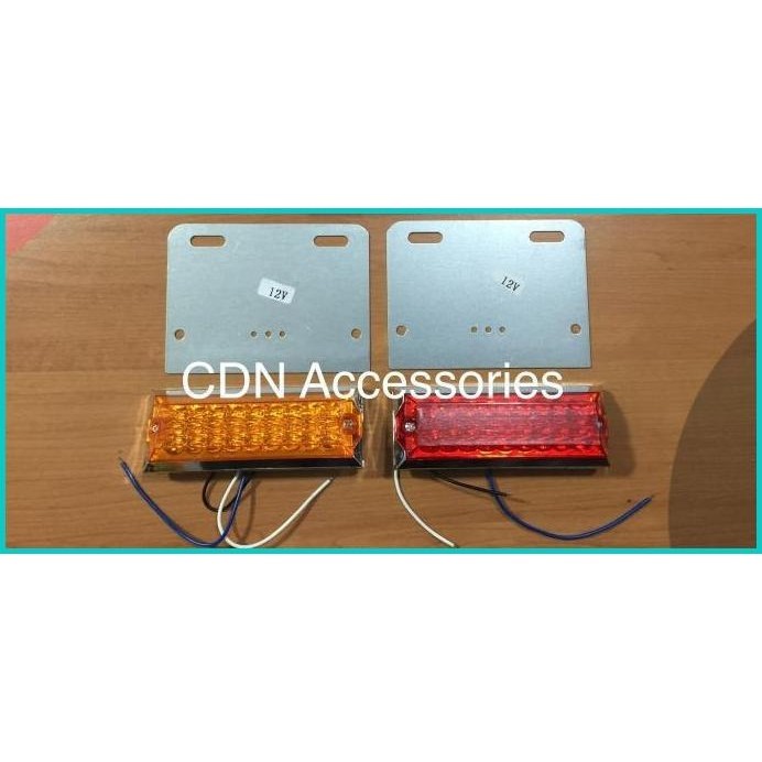 Lampu samping truk/Lampu LED samping mobil box/Lampu mobil box 18LED 1