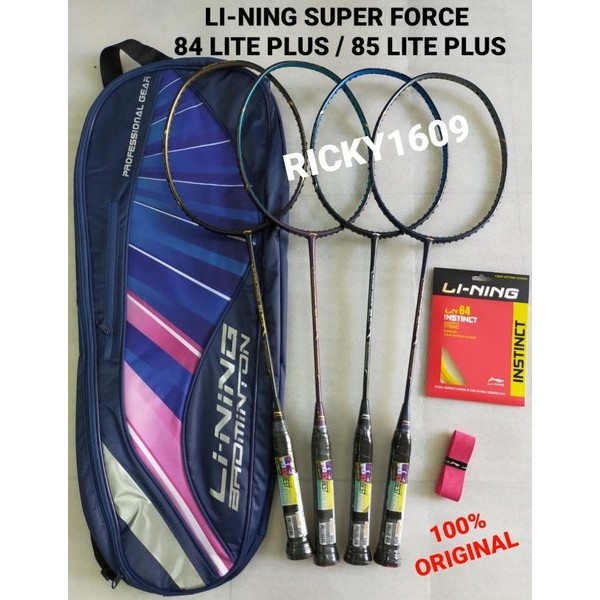 RAKET BADMINTON LINING SUPER FORCE 84 LITE PLUS - SUPER FORCE 85 LITE PLUS - EXTRA SMASH POWER -