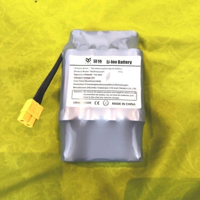 Baterai 36V 4400 Ah Li-Ion Hover Board Smart Balance Scooter Original