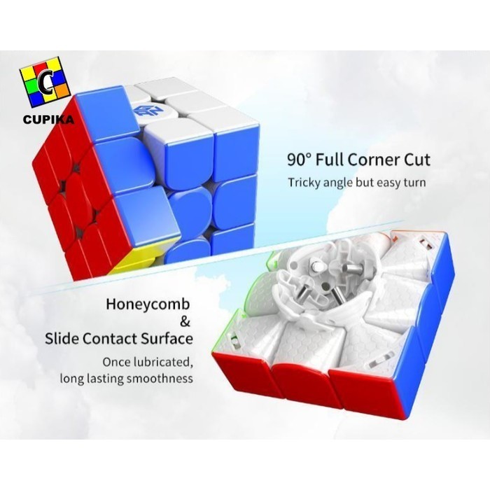 Rubik 3X3 Gan 12 M Maglev Magnetic Erless 3X3X3