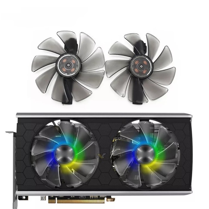 Fan Sapphire Nitro Rx 5700 Xt 5 Xt Oem Replment 87Cm 95Mm 6Pin