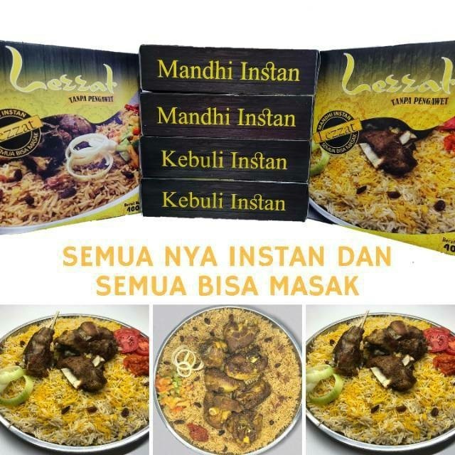 

Beras Basmati Nasi Kebuli Dan Mandhi Instan Komplit Dengan Bumbu Basah