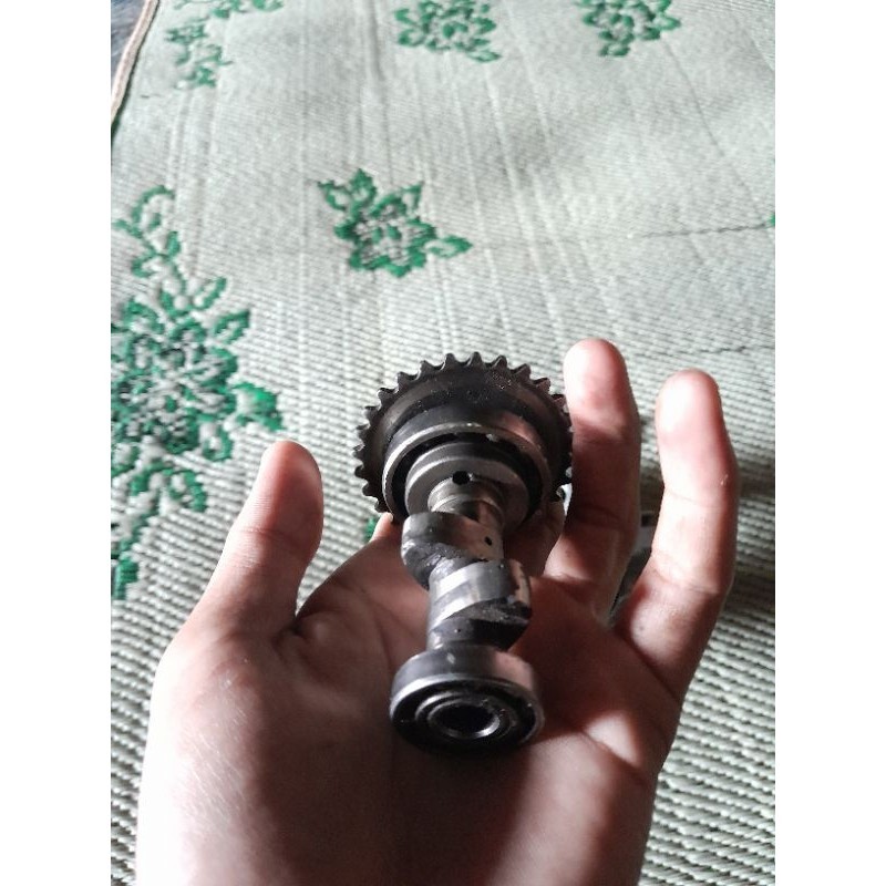 Noken as C Series grand legenda supra lift 8,5 tambah daging bekas spek 130 cc klep shogun