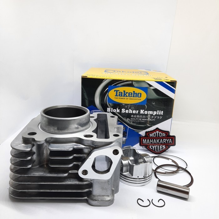 BLOK SEHER MESIN BORING CYLINDER ASSY MIO J SOUL GT 115