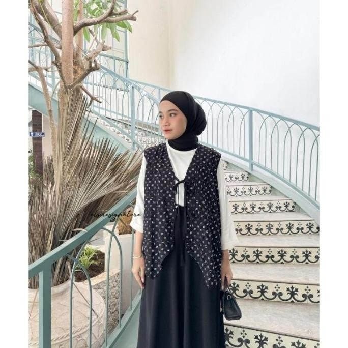 Kilat Rompi Vest Tali Wanita|Vest Tali Batik Wanita Meisyatere