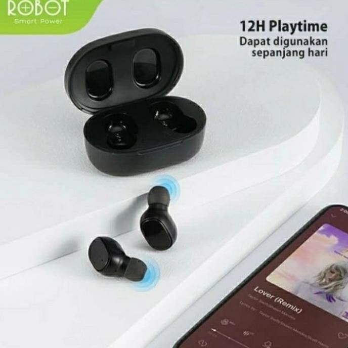 Headset Bluetooth Tws Airbud Robot T20 Original Menjanjikanshop