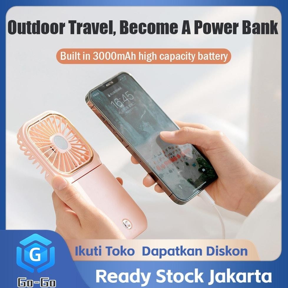 Kipas Angin Mini / Kalung Leher Mini Fan/ Gantung Rechargeable Kipas Angin Usb / Kipas Portable / Ki