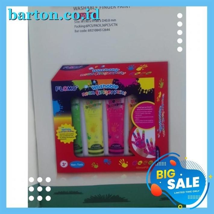 

MAINAN WASHABLE NEON FINGER PAINT CAT TANGAN LUKIS ANAK ANAK KERTAS GRATIS ONGKIR !!
