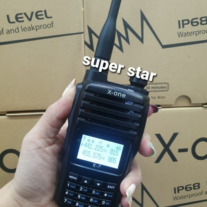 HT XONE X7 15WATT DUALBAND ANTI AIR IP 68 X ONE X999