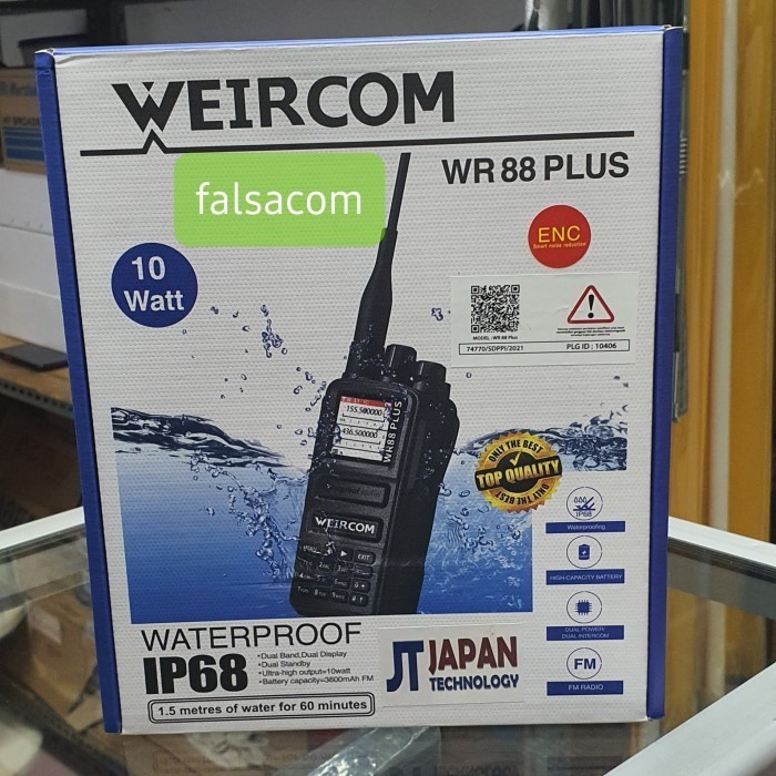 HT WEIRCOM WR 88 PLUS DUALBAND 10WATT