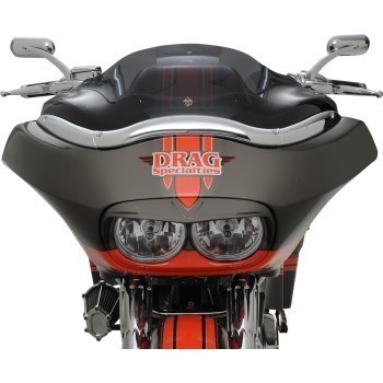 Klockwerks Roadglide 1998-13 #2310-0214 Windshield Flare Smoke 8" Terlariss !!