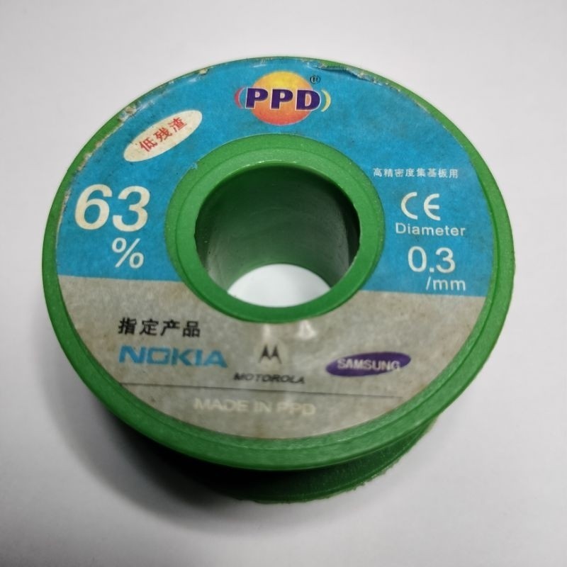 Timah Solder 0.3mm Elektronik Hp 40G