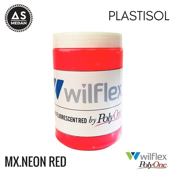 

PLASTISOL WILFLEX POLYONE - MX NEON RED 1KG