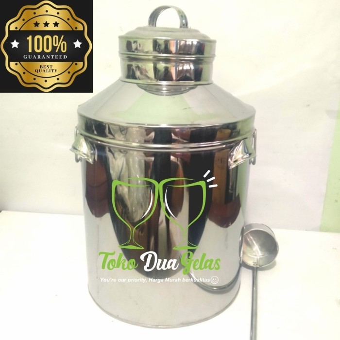 

Dandang Bajigur / Sekoteng / Wedang / Susu Jahe Uk 30 Cm Stainless