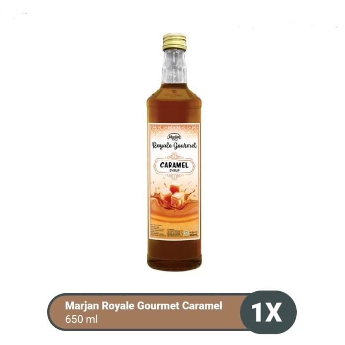 

Sirup Marjan Royale Gourmet Caramel 650Ml Karamel Syrup