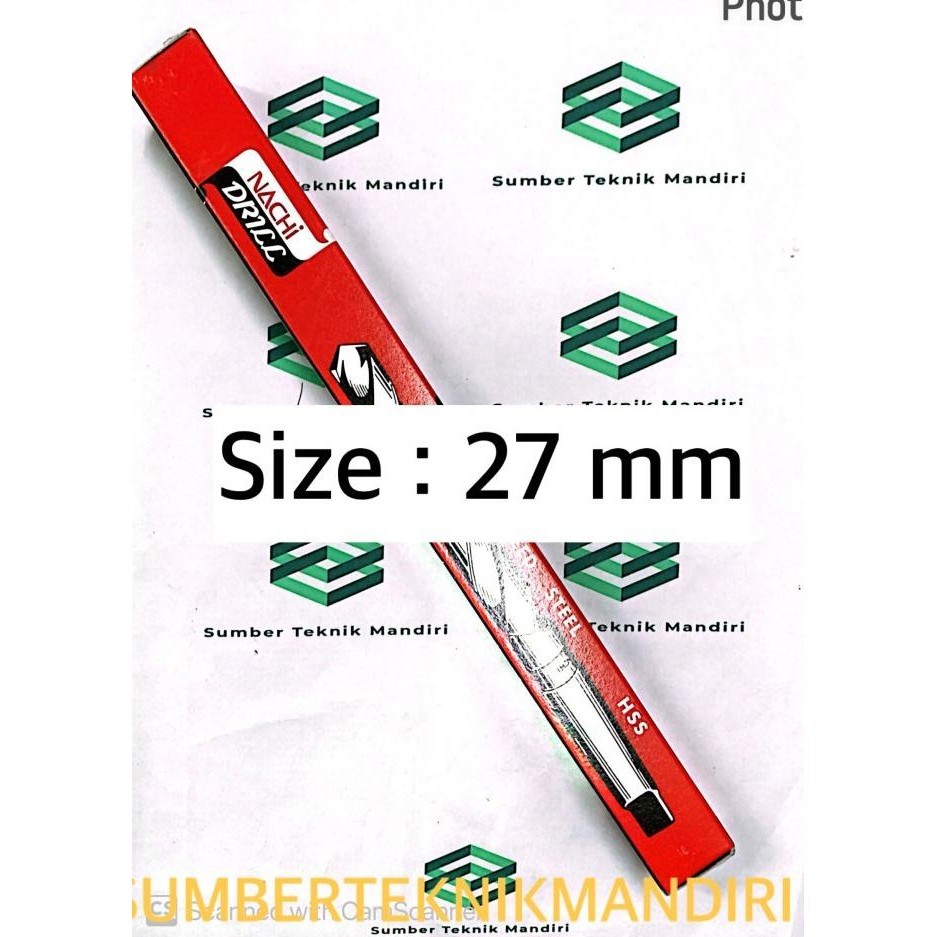 Mata Bor Besi Taper / Kones Nachi 27 Mm / 27Mm Hss Asli
