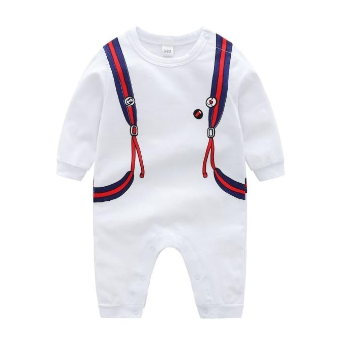 CR - Gucci backpack Baby jumper baby romper baju bayi newborn gucci long TERLARIS