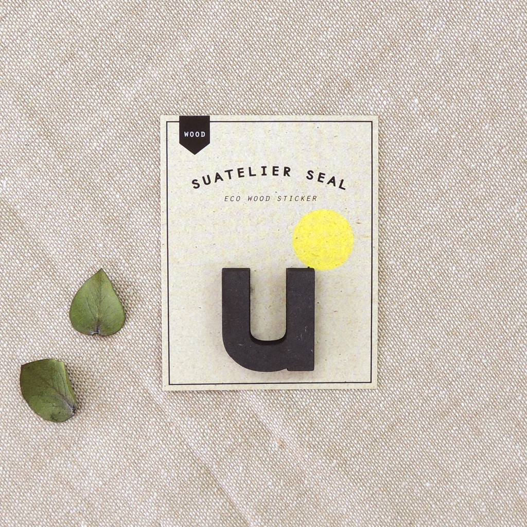 

SUATELIER Seal Eco wood sticker No. 1761 wood (u)