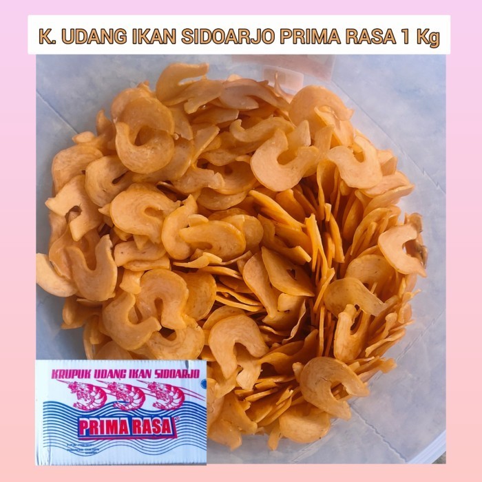 

Kerupuk Udang Ikan Sidoarjo Prima Rasa Mentah 1 Kg