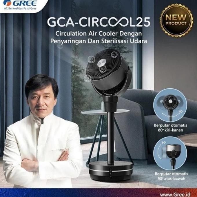 

AIR COOLER GREE GENERATOR PLASMA KIPAS ANGIN HUMIDIFIER - CIRCOOL 25 P88L
