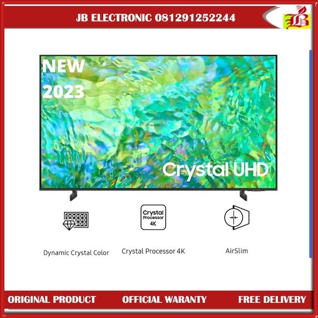 Promo Samsung 65Cu8000 Crystal 4K Uhd Smart Tv 65 Inch Cu8000 Ua65Cu8000Kxxd .