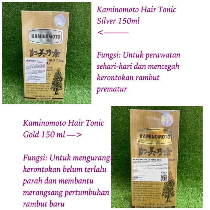 Kaminomoto Hair Tonic Gold 150Ml