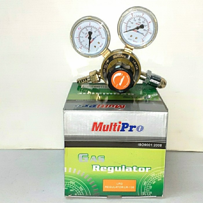 Regulator Las LPG MULTIPRO LR136 Welding LPG Regulator MULTIPRO LR-136