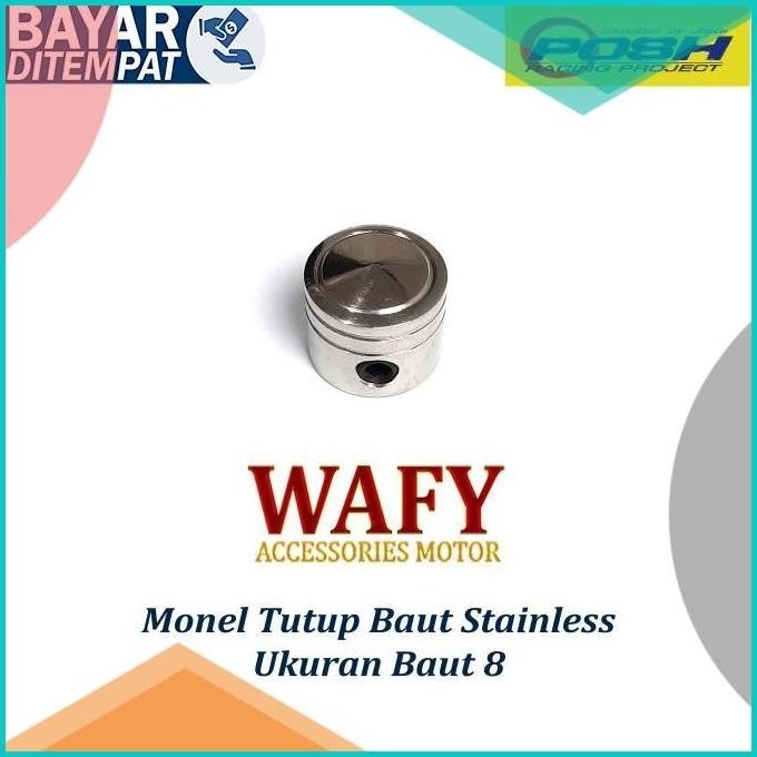 Tutup monel baut 12 variasi stanlis 19F3B2024 last stok