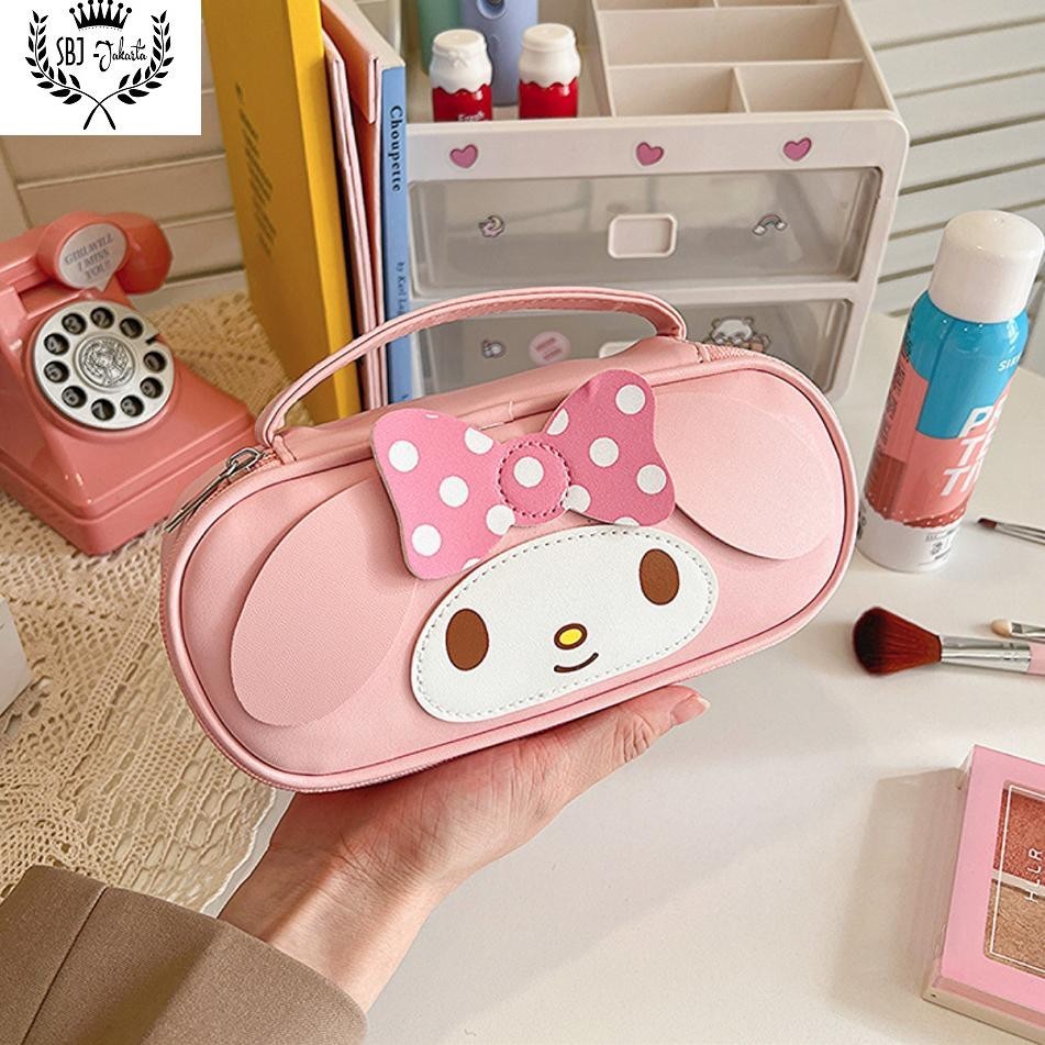

edf-62 Kotak pensil tempat pensil multifungsi Sanrio series kapasitas besar ORIGINAL LISENSI SANRIO Hemat
