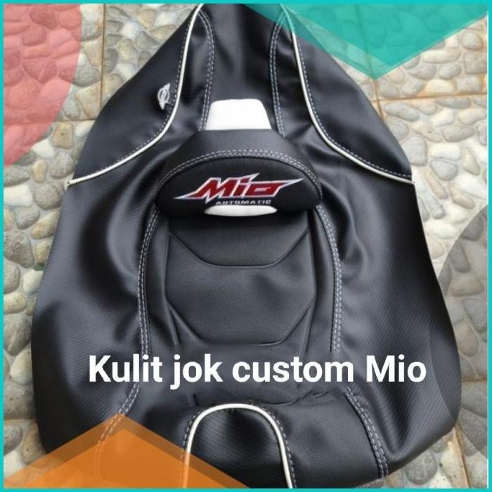 kulit jok motor Mio j Mio soul bahan MBtech / aksesoris motor mio 19F3