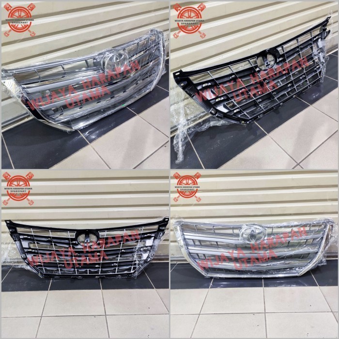 GRILL DEPAN LOGO BARONG GRILL BUMPER INNOVA 2014 2015 ORIGINAL