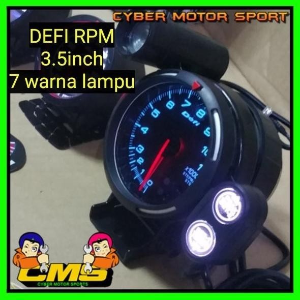 Tachometer Defi RPM universal. Tachometer mobil. takometer rpm defi