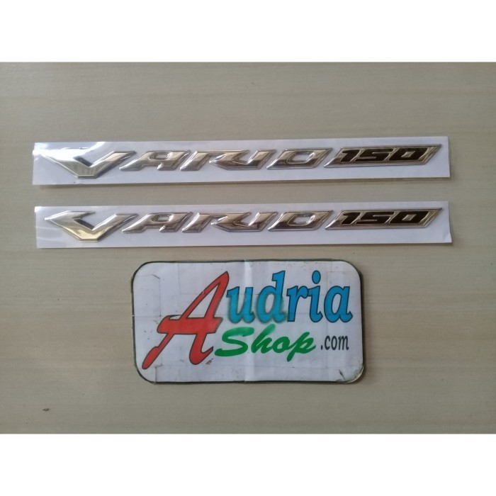 PALING BARU STICKER MOTOR EMBLEM TIMBUL ORISINIL VARIO 150 HITAM