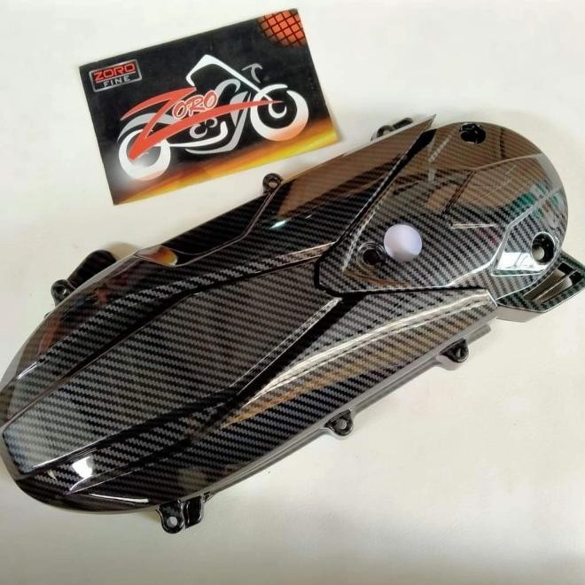 Cover Tutup Carbon Cvt+Keong Vario 125 Vario 150 Old 2016-2017 Zoro