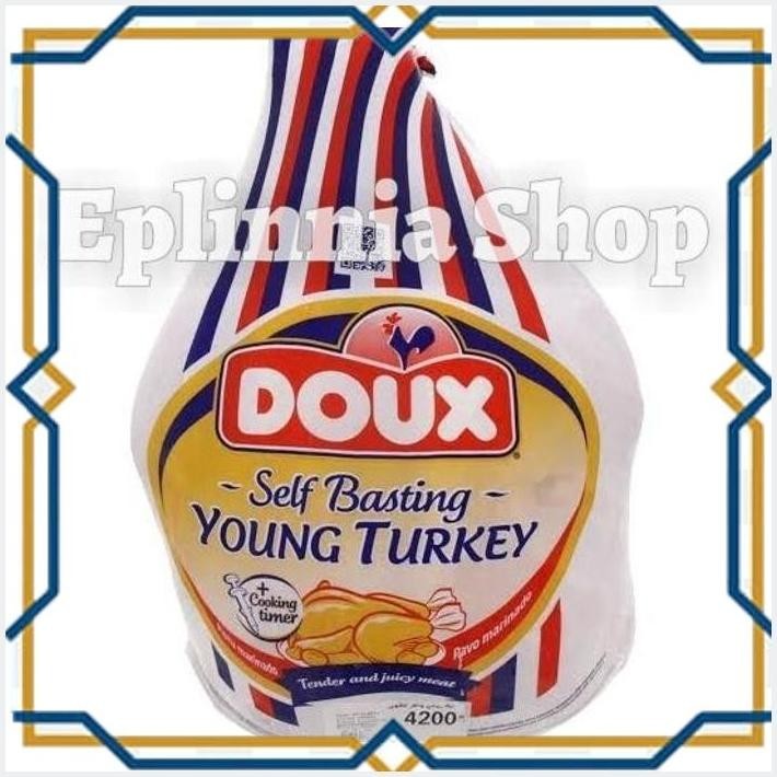 

[EPL] DOUX YOUNG TURKEY WHOLE FROZEN 5.2 - 5.4 KG AYAM CHICKEN TURKEY KALKUN