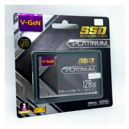 Ssd V-Gen Vgen Platinum 128Gb Sata Iii/