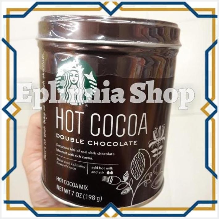 

[EPL] STARBUCKS HOT COCOA DOUBLE CHOCOLATE 198 GR - MINUMAN KAKAO BUBUK