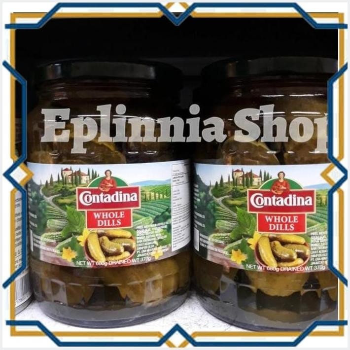 

[EPL] CONTADINA WHOLE DILLS 680 GR - PIKEL MENTIMUN