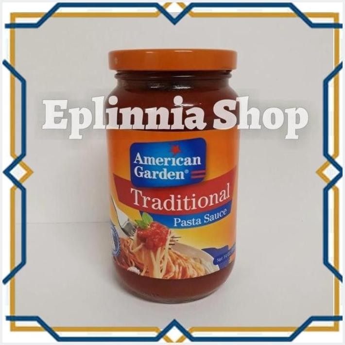 

[EPL] AMERICAN GARDEN TRADITIONAL PASTA SAUCE 397 GR - SAUS PASTA TOMAT