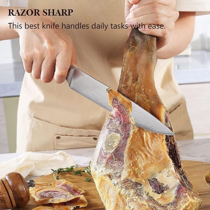 Pisau Dapur Paudin N9 Kitchen Carving Slicing Knife 8" Stainless Steel
