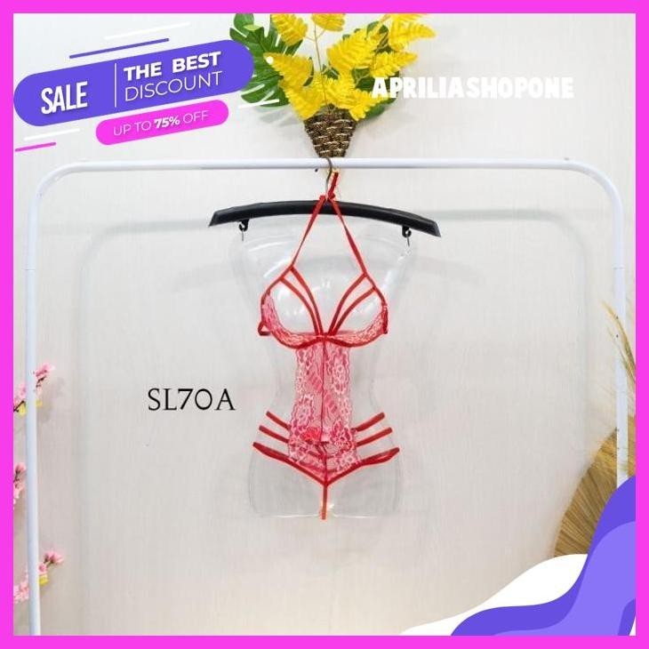 BEST SELLER  TEDDIE SLEEPWEAR LINGERIE TRANSPARAN BIRU SLB