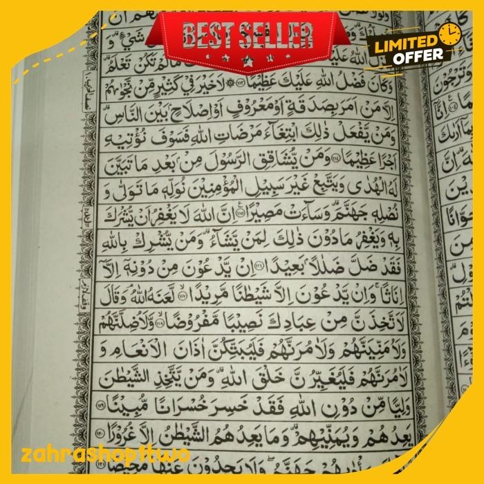 

ALQURAN UK SEDANG A5, AL-QURAN COVER PUTIH KERTAS BURAM, QURAN DR PRODUK TERBAIK