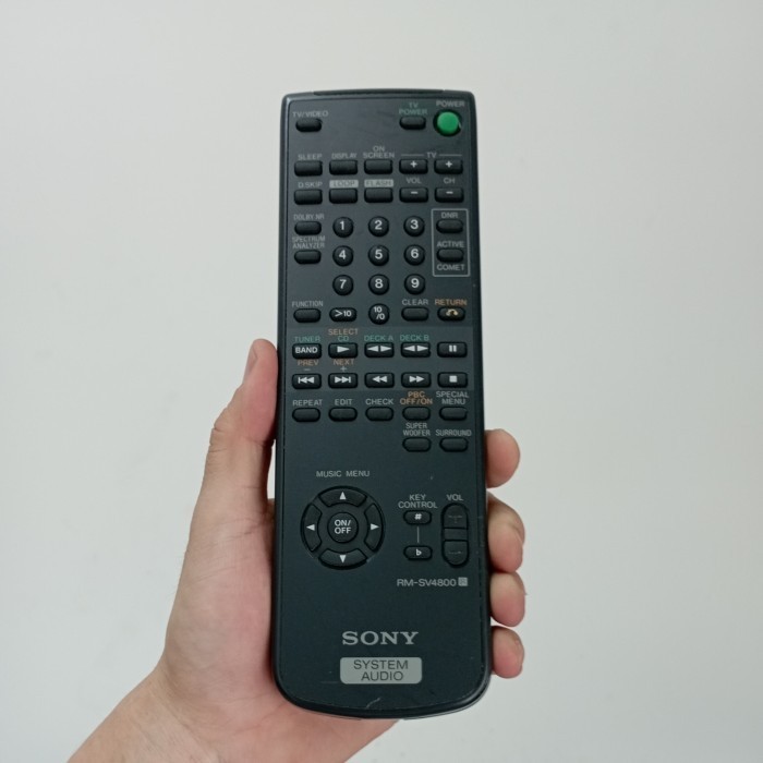 Remot Remote System Audio Original Sony RM-SV4800