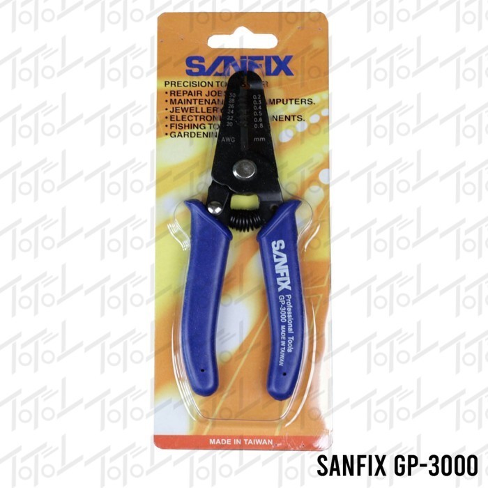 SANFIX GP-3000 WIRE STRIPPER PLIER / TANG KUPAS KABEL SANFIX GP3000