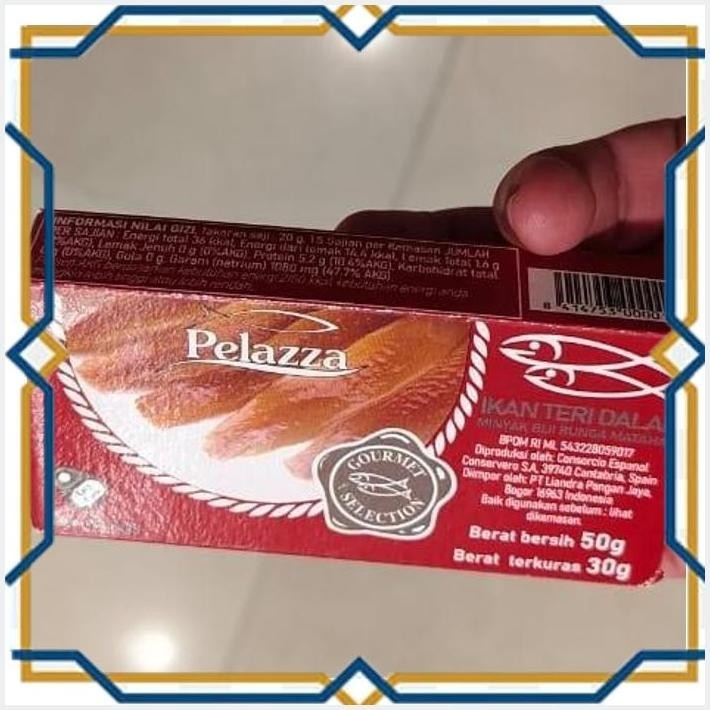 

[LDY] PELAZZA ANCHOVY FILLET IN SUN 50GR