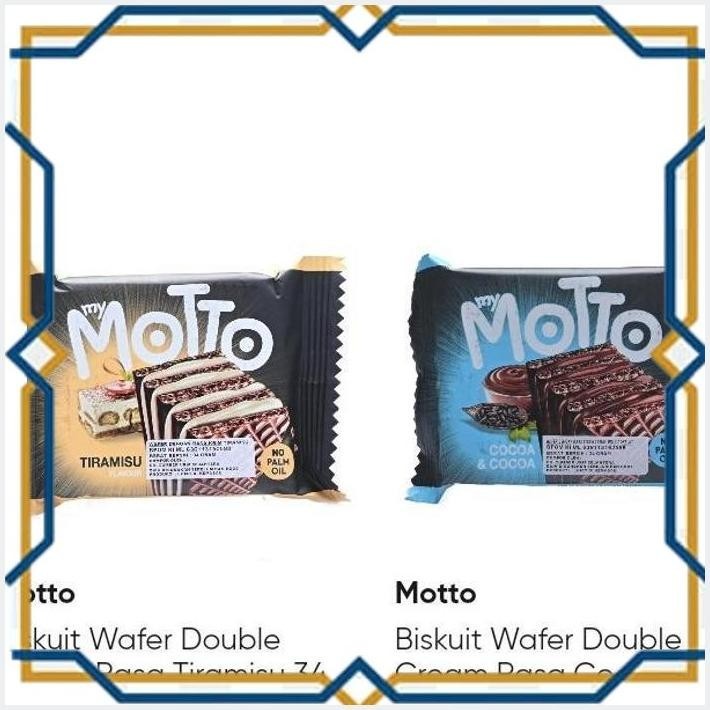 

[LDY] MOTTO BISKUIT WAFER DOUBLE CREAM 34GR