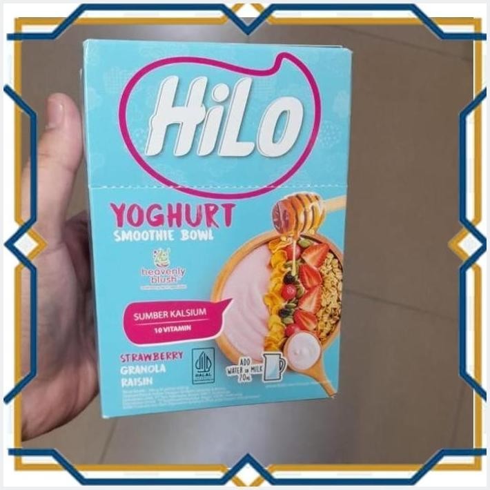 

[LDY] HILO YOGURT SMOOTHIE BOWL STROWBERRY GRANOLA RAISIN 240GR ISI 8S