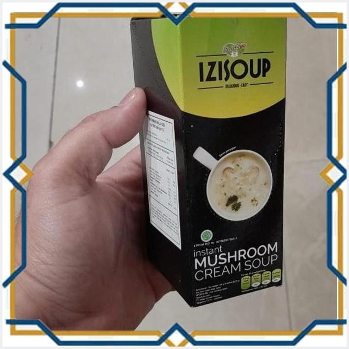 

[LDY] IZISOUP INSTANT MUSHROOM CREAM SOUP 100GR ISI 5S