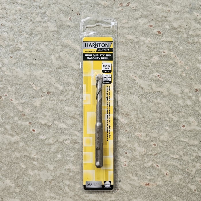 Mata Bor SDS 8mm Beton Hasston SDS Masonry Drill Mata Bor Beton SDS
